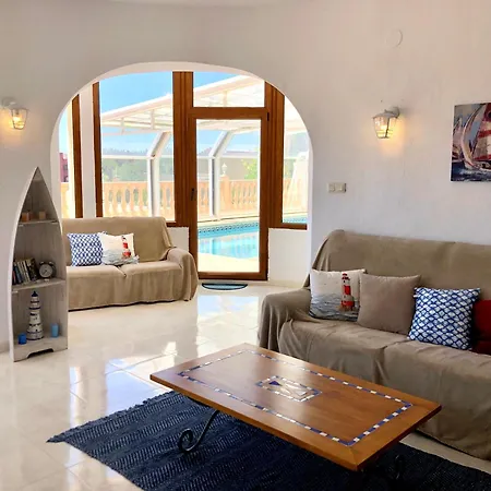 Large & Comfortable Marinera With Swimming Pool And Seaview In Calpe