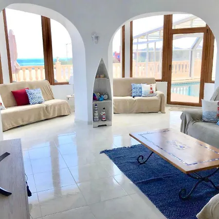 Large & Comfortable Marinera With Swimming Pool And Seaview In Calpe